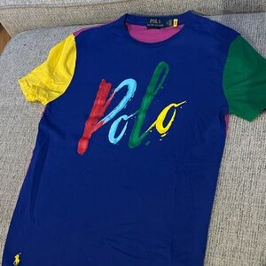 Polo by Ralph Lauren Men Colorful Logo Tee